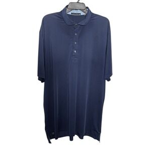 Greyson Navy‎ Blue Mens Performance Polo Size XXL